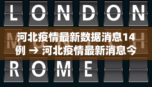 河北疫情最新数据消息14例 → 河北疫情最新消息今天数据统计