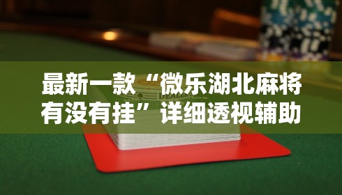 最新一款“微乐踢坑万能开挂器通用版”开挂必胜方法