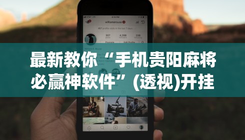 最新教你“手机贵阳麻将必赢神软件”(透视)开挂详细教程