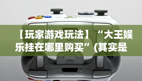 【玩家游戏玩法】“大王娱乐挂在哪里购买”(其实是有挂)