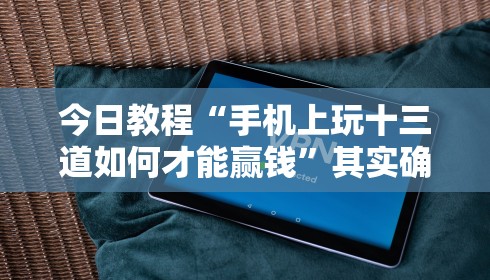 今日教程“手机上玩十三道如何才能赢钱”其实确实有挂