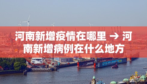 河南新增疫情在哪里 → 河南新增病例在什么地方
