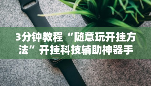 3分钟教程“随意玩开挂方法”开挂科技辅助神器手机