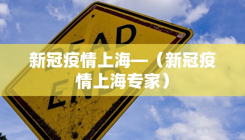 新冠疫情上海—(新冠疫情上海专家)