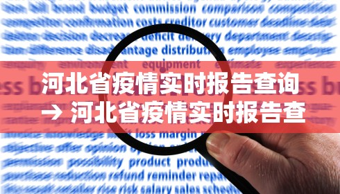 河北省疫情实时报告查询 → 河北省疫情实时报告查询官网