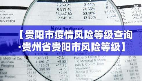 【贵阳市疫情风险等级查询·贵州省贵阳市风险等级】 【贵阳市疫情风险等级查询·贵州省贵阳市风险等级】
